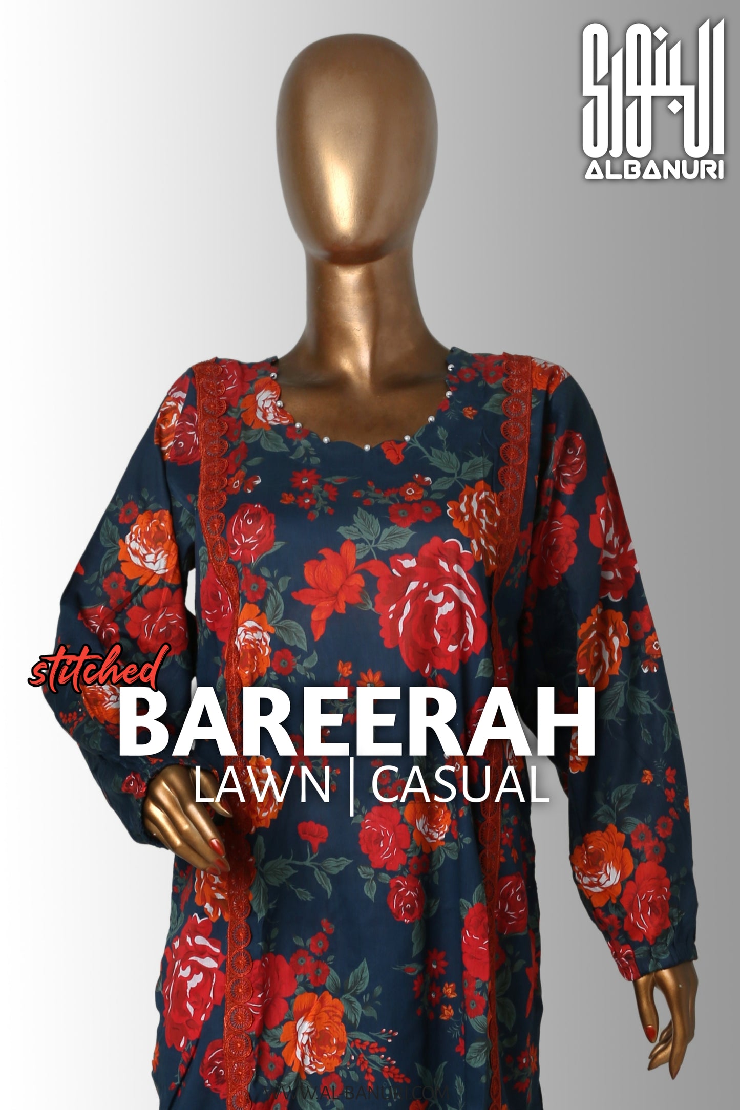 Bareerah Luxery Red