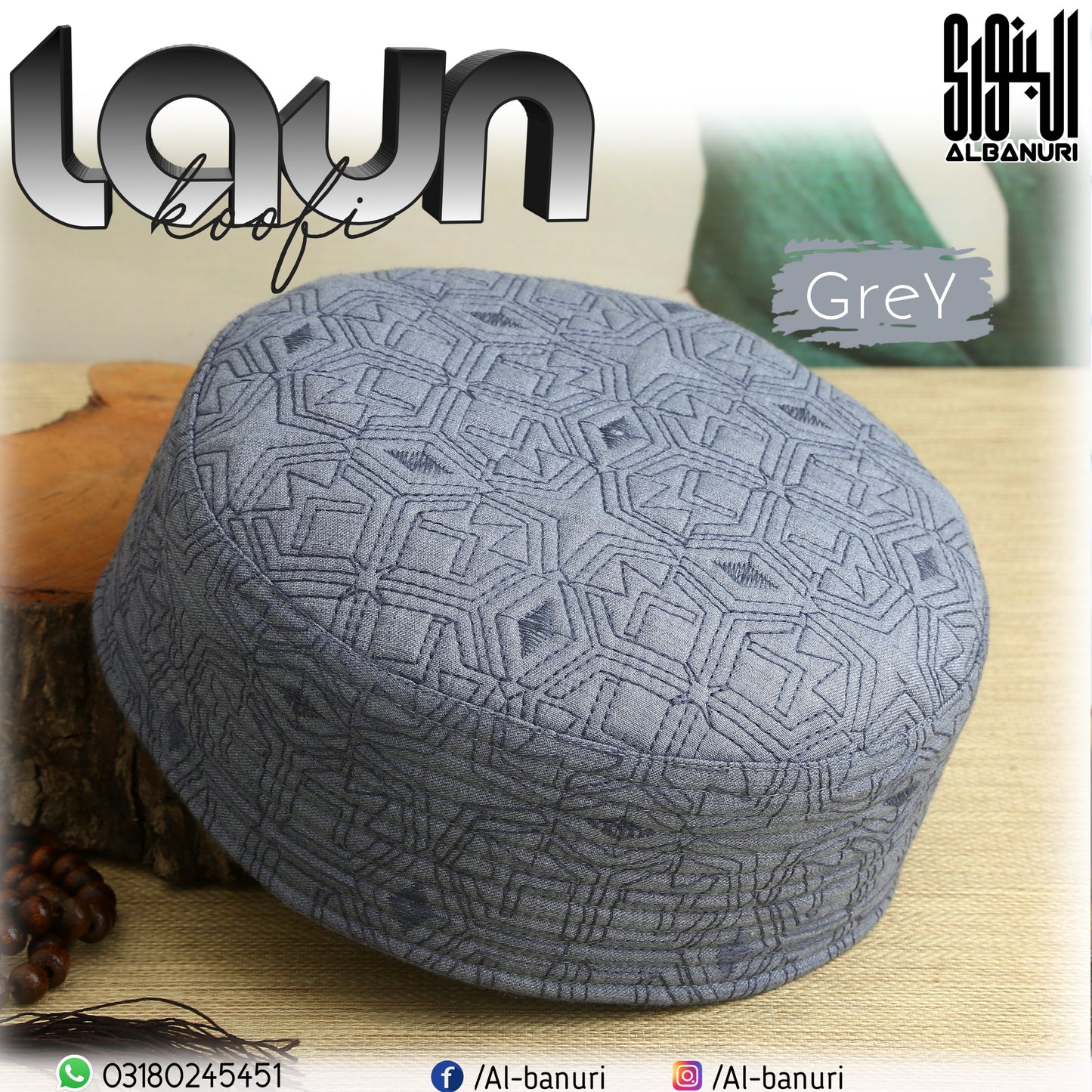 Laun Koofi Grey