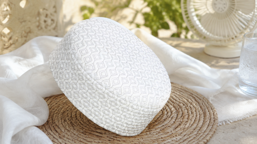 Kufi heat humidity and comfort guide using real Al-Banuri Dihya Koofi White